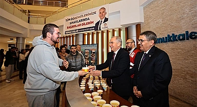 Başkan Zolan’dan üniversite öğrencilerine jest