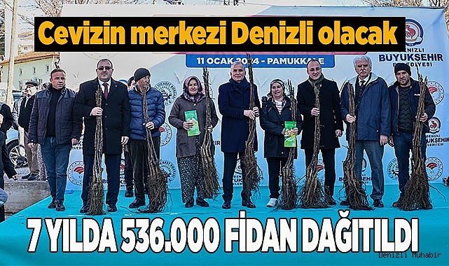 Başkan Zolan: “Denizli’miz cevizde de 1 numara olacak”