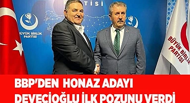 BBP'den  Honaz adayı Devecıoğlu ilk pozunu verdi