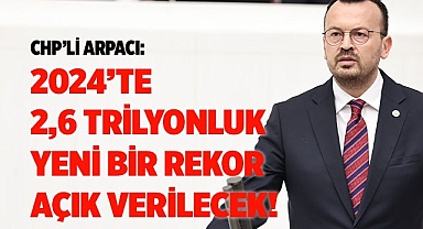 CHP’Lİ ARPACI: MALİ DİSİPLİN BOZULDU