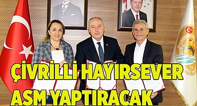 Çivrilli hayırsever ASM yaptıracak