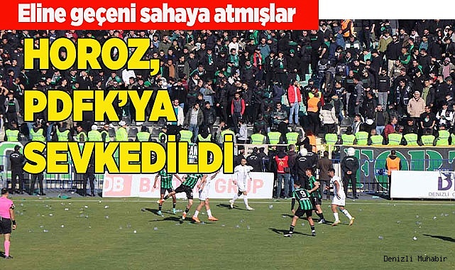 Denizlispor, PDFK'ya sevk edildi