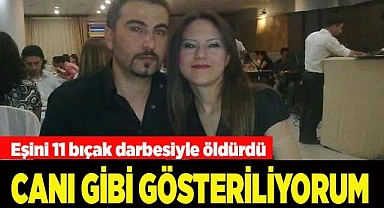 Eşini öldürdü 'Cani gibi gösteriliyorum' dedi