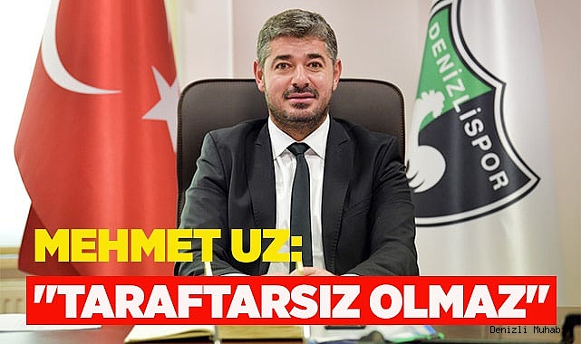 Mehmet Uz: "Taraftarsız olmaz"