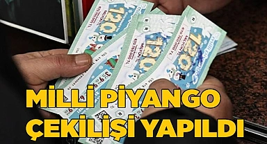 MİLLİ PİYANGO YILBAŞI ÇEKİLİŞİ SONUÇLANDI