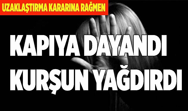 ÖFKELİ KOCA, KAPIYA DAYANDI KURŞUN YAĞDIRDI