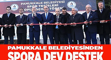 PAMUKKALE BELEDİYESİNDEN SPORA DEV DESTEK