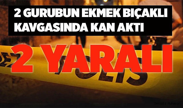 Sokak ortasındaki kavgada 2 kişi yaralandı