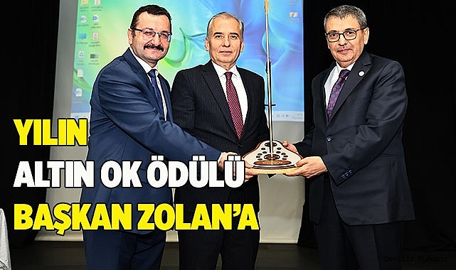 Yılın Altın Ok Ödülü Osman  Zolan’a