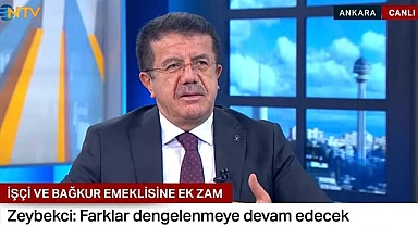 Zeybekci, NTV Özel Yayını'nda soruları yanıtladı.