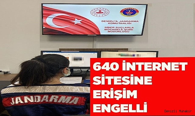 640 internet sitesine erişim engelli