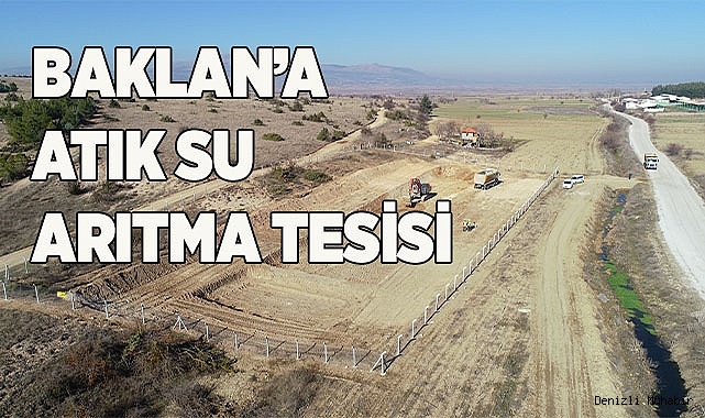 Baklan-Çataloba’ya doğal atık su arıtma tesisi
