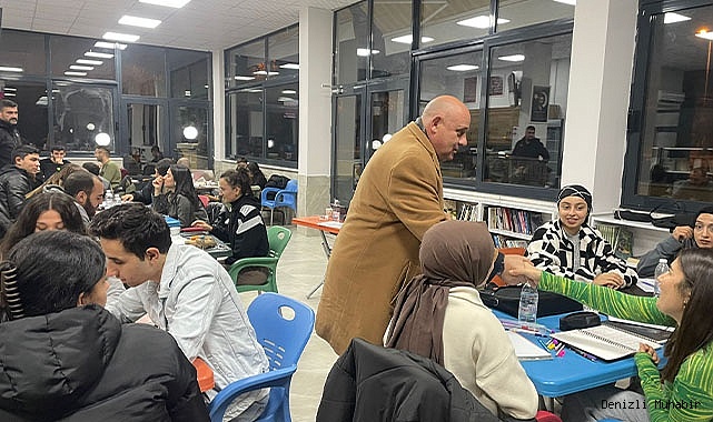 Buldanlı gençlerin buluşma mekanı oldu