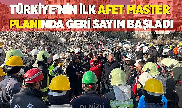 Büyükşehir Afet Master Planı ile Türkiye’ye örnek olacak