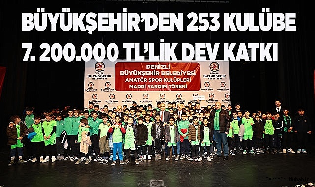 Büyükşehir amatör sporun yanında olmaya devam ediyor