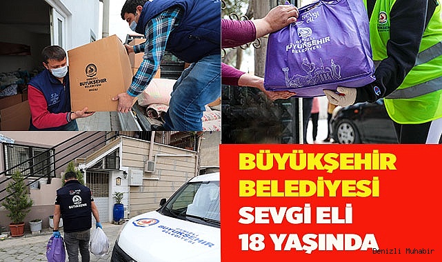 Büyükşehir Belediyesi Sevgi Eli 18 yaşında