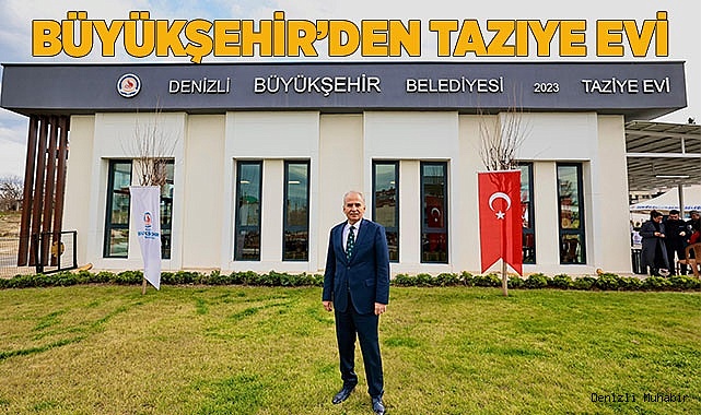 Büyükşehir’den taziye evi