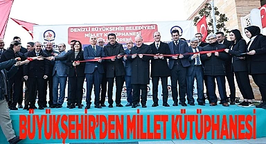 Büyükşehir Millet Kütüphanesi açıldı
