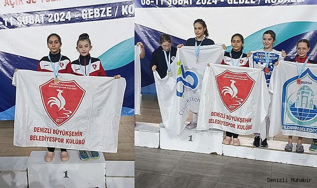 Büyükşehir yüzme takımı Kış Şampiyonası’ndan derecelerle döndü