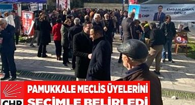 CHP Pamukkale’de Belediye Meclis Üyesi Adayları Belli Oldu