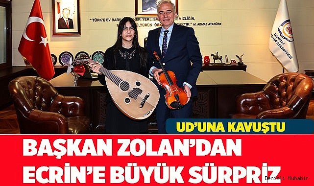Cumhurbaşkanı Erdoğan’a keman çalan Ecrin uduna kavuştu