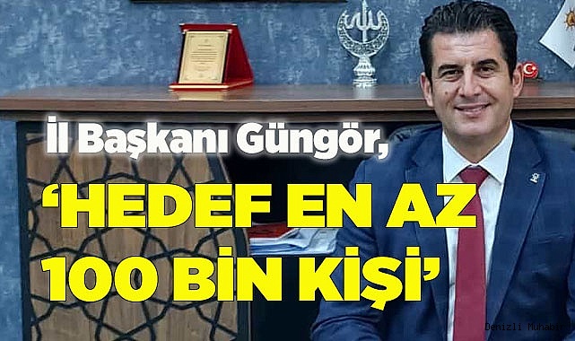 Cumhurbaşkanı Erdoğan, yarın Denizli'de