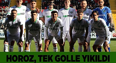 DENİZLİSPOR, DEPLASMANDA TEK GOLLE YIKILDI 