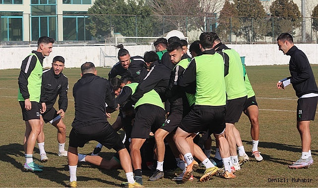 Denizlispor, Erzincanspor maçına hazırlanıyor
