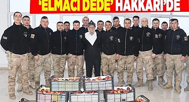 'Elmacı Dede' Muhammet Yılmaz Hakkari'de