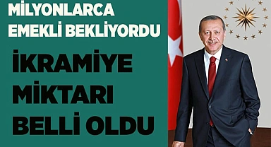Erdoğan açıkladı: Emekli ikramiyesi 3 bin TL oldu