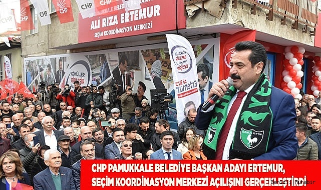 ERTEMUR, SEÇİM KOORDİNASYON MERKEZİNİ AÇTI