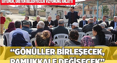 ERTEMUR, ÜRETEN BELEDİYECİLİK VİZYONUNU ANLATTI