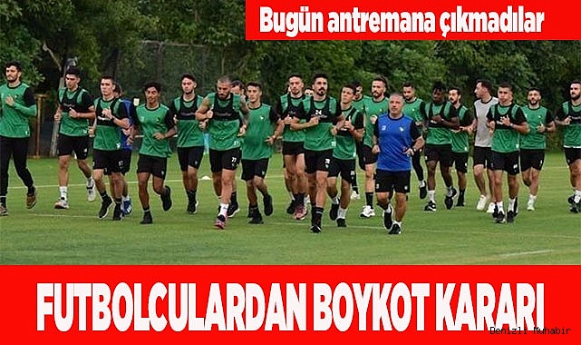 FUTBOLCULARDAN BOYKOT KARARI