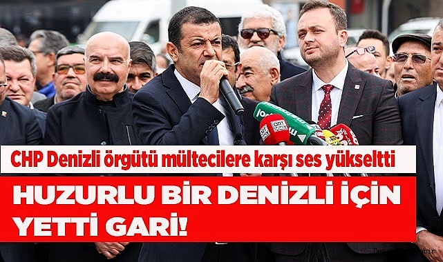 HUZURLU BİR DENİZLİ İÇİN YETTİ GARİ!