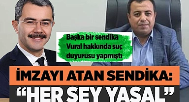 İMZAYI ATAN SENDİKA: HUKUKA UYGUN