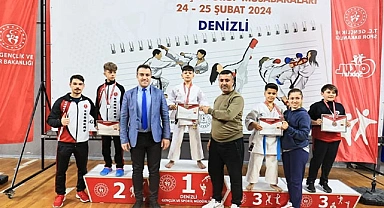 KARATENİN YILDIZLARI DENİZLİ’DE BULUŞTU