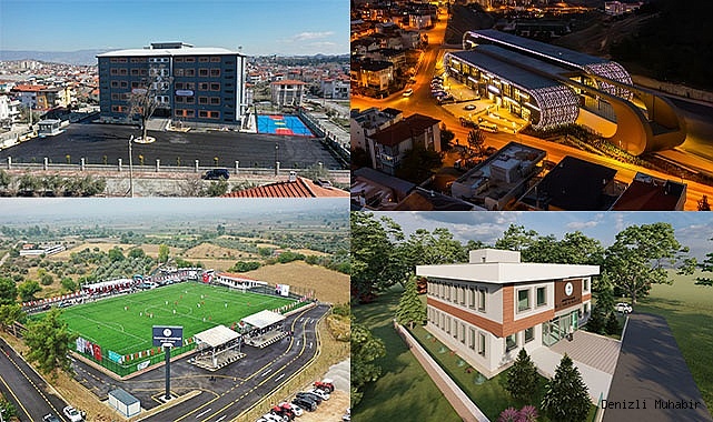 PAMUKKALE BAŞKAN ÖRKİ'YLE 5 YILDA ŞAHA KALKTI