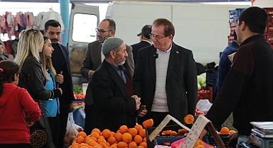 PEKDEMİR’DEN PAZARCILARA ESNAF SÖZÜ