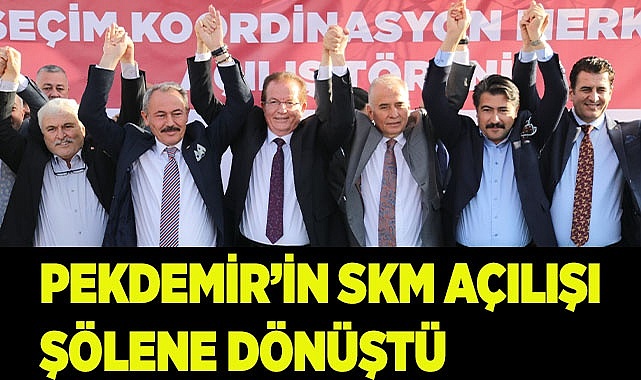 PEKDEMİR’İN SKM AÇILIŞI  ŞÖLENE DÖNÜŞTÜ