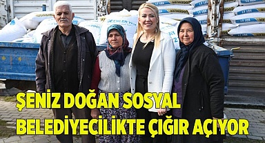 ŞENİZ DOĞAN SOSYAL BELEDİYECİLİKTE ÇIĞIR AÇIYOR