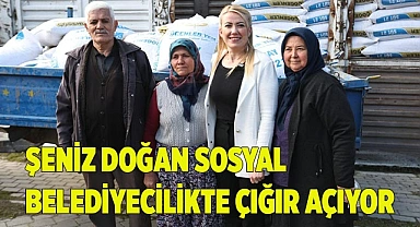 ŞENİZ DOĞAN SOSYAL BELEDİYECİLİKTE ÇIĞIR AÇIYOR