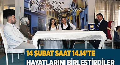 Sevgililer Günü'nde Mutluluğa "Evet" dediler