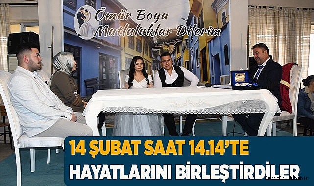 Sevgililer Günü'nde Mutluluğa "Evet" dediler
