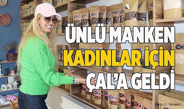 Tuğba Özay'dan çallı kadınlara destek