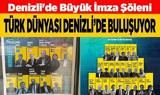 Türk Dünyası Denizli'de buluşuyor