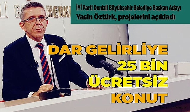 Yasin Öztürk, 17 projesini açıkladı
