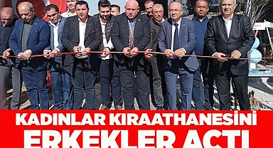 YENİCEKENT’TE KADINLAR KIRAATHANESİ AÇILDI