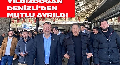 YILDIZDOĞAN DENİZLİ’DEN MUTLU AYRILDI