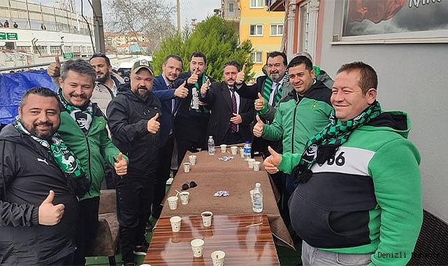 YRP Büyükşehir adayı Manav, taraftarı maçta yalnız bırakmadı