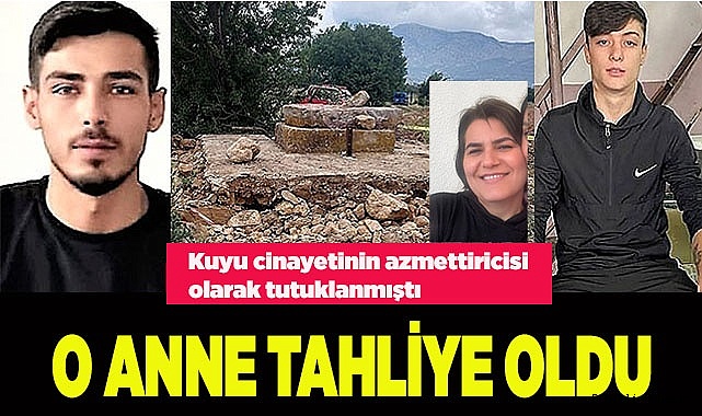 Azmettirici olmakla suçlanan anne serbest bırakıldı